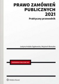 Prawo zamówień publicznych 2021. - okładka książki