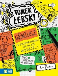 Tomek Łebski. Tom 10. Geniusz (a - okładka książki