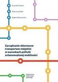 Zarządzanie zbiorowym transportem - okładka książki