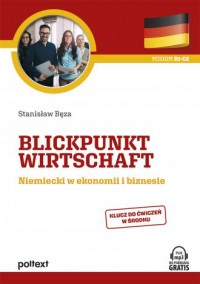 Blickpunkt Wirtschaft Niemiecki - okładka podręcznika