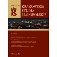 Krakowskie studia małopolskie 2020, - okładka książki