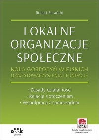 Lokalne organizacje społeczne - okładka książki