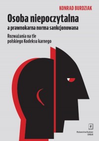 Osoba niepoczytalna a prawnokarna - okładka książki