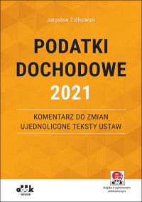 Podatki dochodowe 2021 - okładka książki