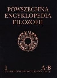 Powszechna Encyklopedia Filozofii - okładka książki