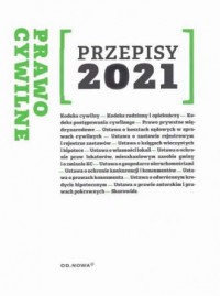 Przepisy 2021. Prawo Cywilne - okładka książki