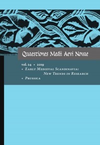 Quaestiones Medii Aevi Novae, vol. - okładka książki
