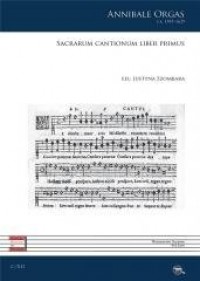Sacrarum cantionum liber primus - okładka książki