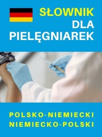 Słownik dla pielęgniarek polsko-niemiecki - okładka książki