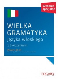 Wielka gramatyka języka włoskiego. - okładka podręcznika