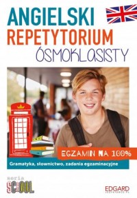 Angielski Repetytorium ósmoklasisty. - okładka podręcznika