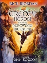 Greccy herosi według Percy Ego - okładka książki