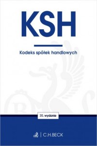 KSH Kodeks spółek handlowych - okładka książki