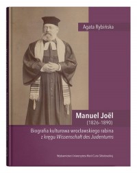 Manuel Joël (1826-1890). Biografia - okładka książki