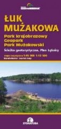 Mapa turystyczna - Łuk Mużakowa - okładka książki