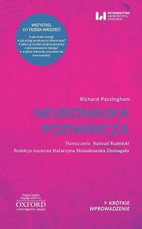 Neuronauka poznawcza. Krótkie Wprowadzenie - okładka książki