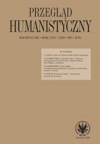 Przegląd Humanistyczny 3/2020 - okładka książki