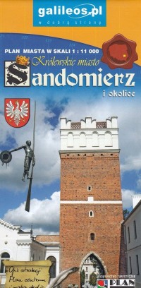 Sandomierz, 1:11 000 - okładka książki