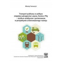 Transport publiczny w polityce - okładka książki