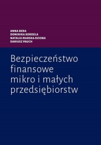 Bezpieczeństwo finansowe mikro - okładka książki