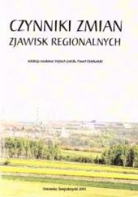Czynniki zmian zjawisk regionalnych - okładka książki