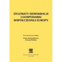 Dylematy demokracji i gospodarki - okładka książki