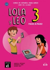 Lola y Leo 3 paso a paso. Podręcznik - okładka podręcznika