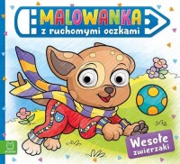 Malowanka z ruchomymi oczkami. - okładka książki