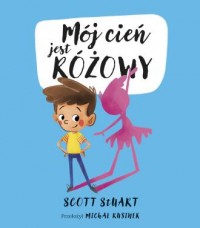 Mój cień jest różowy - okładka książki