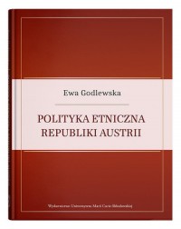 Polityka etniczna Republiki Austrii - okładka książki