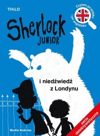 Sherlock Junior i niedźwiedź z - okładka książki