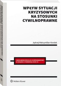 Wpływ sytuacji kryzysowych na stosunki - okładka książki