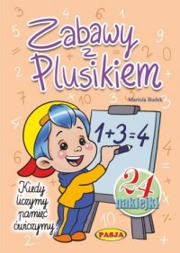 Zabawy z Plusikiem - okładka książki