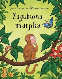 Zagubiona małpka - okładka książki