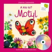 A kto to? Motyl (+ CD) - okładka książki