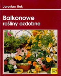 Balkonowe rośliny ozdobne - okładka książki