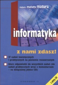Informatyka. Z nami zdasz! (+ CD) - okładka podręcznika