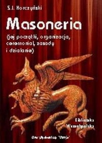 Masoneria (jej początki, organizacja, - okładka książki