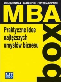 MBA-box. Praktyczne idee najtęższych - okładka książki