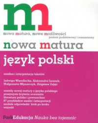 Nowa matura. Język polski. Analiza - okładka podręcznika