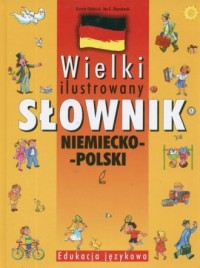 Wielki ilustrowany słownik niemiecko-polski - okładka książki