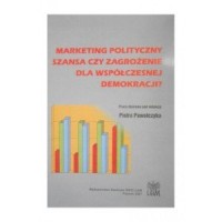 Marketing polityczny: szansa czy - okładka książki