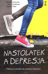 Nastolatek a depresja - okładka książki