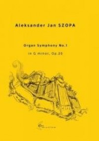 Organ Symphony No. 1 in G minor, - okładka książki