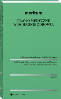 Prawo medyczne w ochronie zdrowia - okładka książki