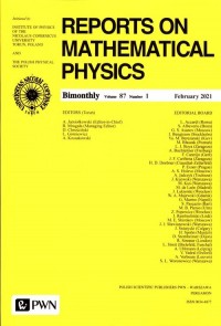 Reports On Mathematical Physics - okładka książki