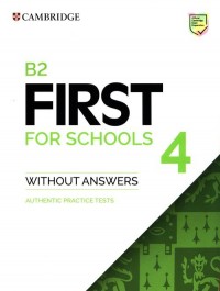 B2 First for Schools 4 Authentic - okładka podręcznika
