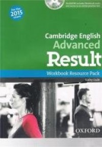 Cambridge English Advanced Result - okładka podręcznika