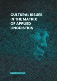Cultural Issues in the Matrix of - okładka książki