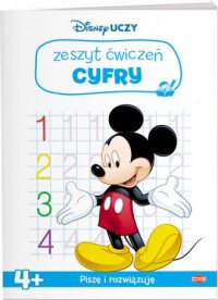 Disney Uczy. Zeszyt ćwiczeń. Liczby - okładka książki